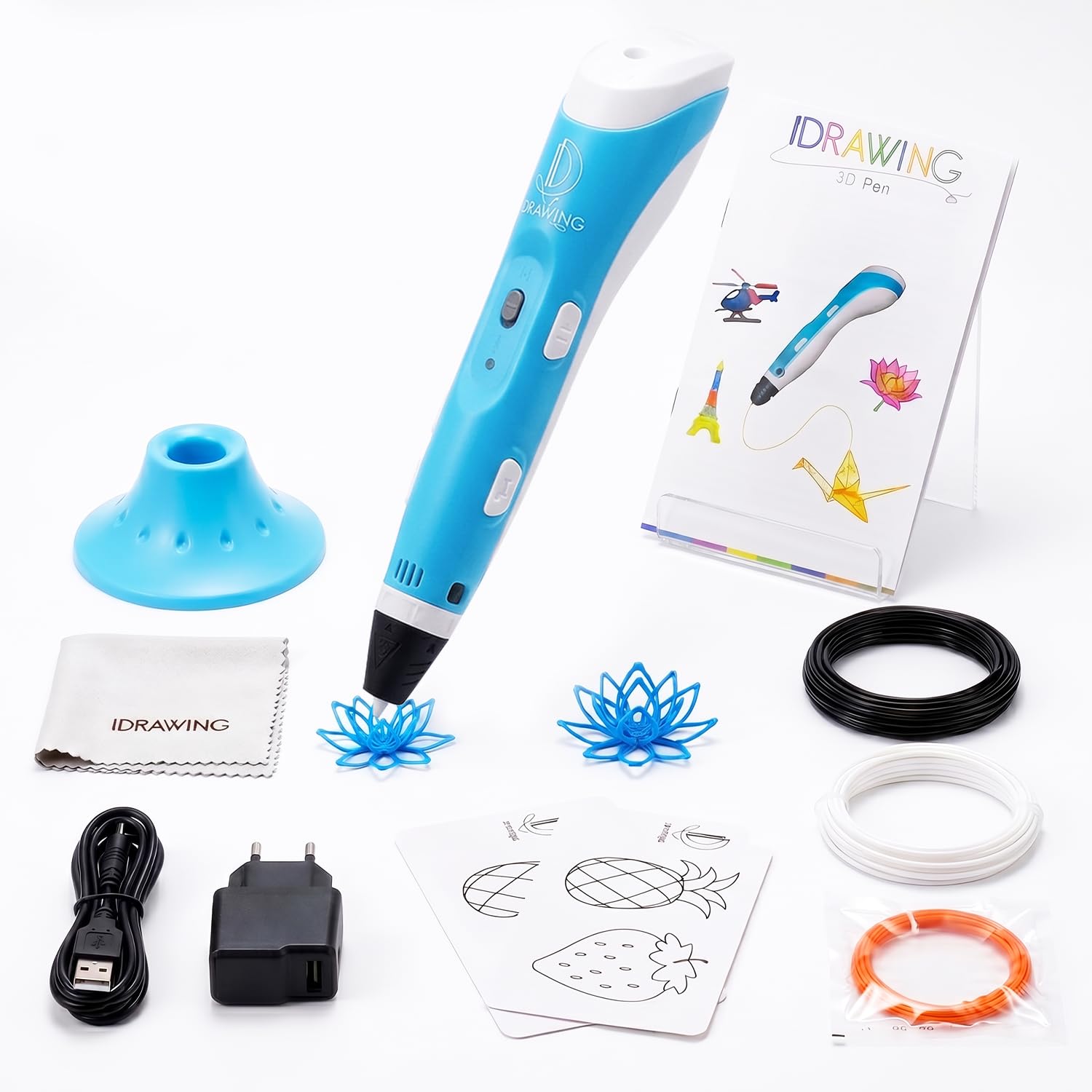 IDrawing 3D Pen – Ideal for Kids & Adults | 3D Drawing Pen for Crafting, Art, DIY & Model Building | Fun, Educational Gift for Boys & Girls-picture-39