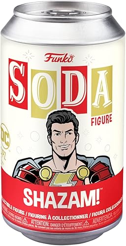 Miniatura 2 de Funko Vinilo SODA: Shazam 2 - Shazam - 1/6 probabilidades para variante de persecución rara - DC Comics - Figura de vinilo coleccionable - Idea de
