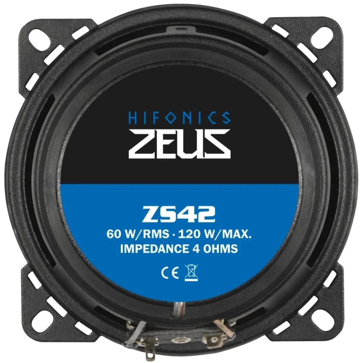 Hifonics ZS-42 2-Wege Koaxial-Einbaualtavoz 120W Altavoces Altavoz de Coche Inhalt: 1St.