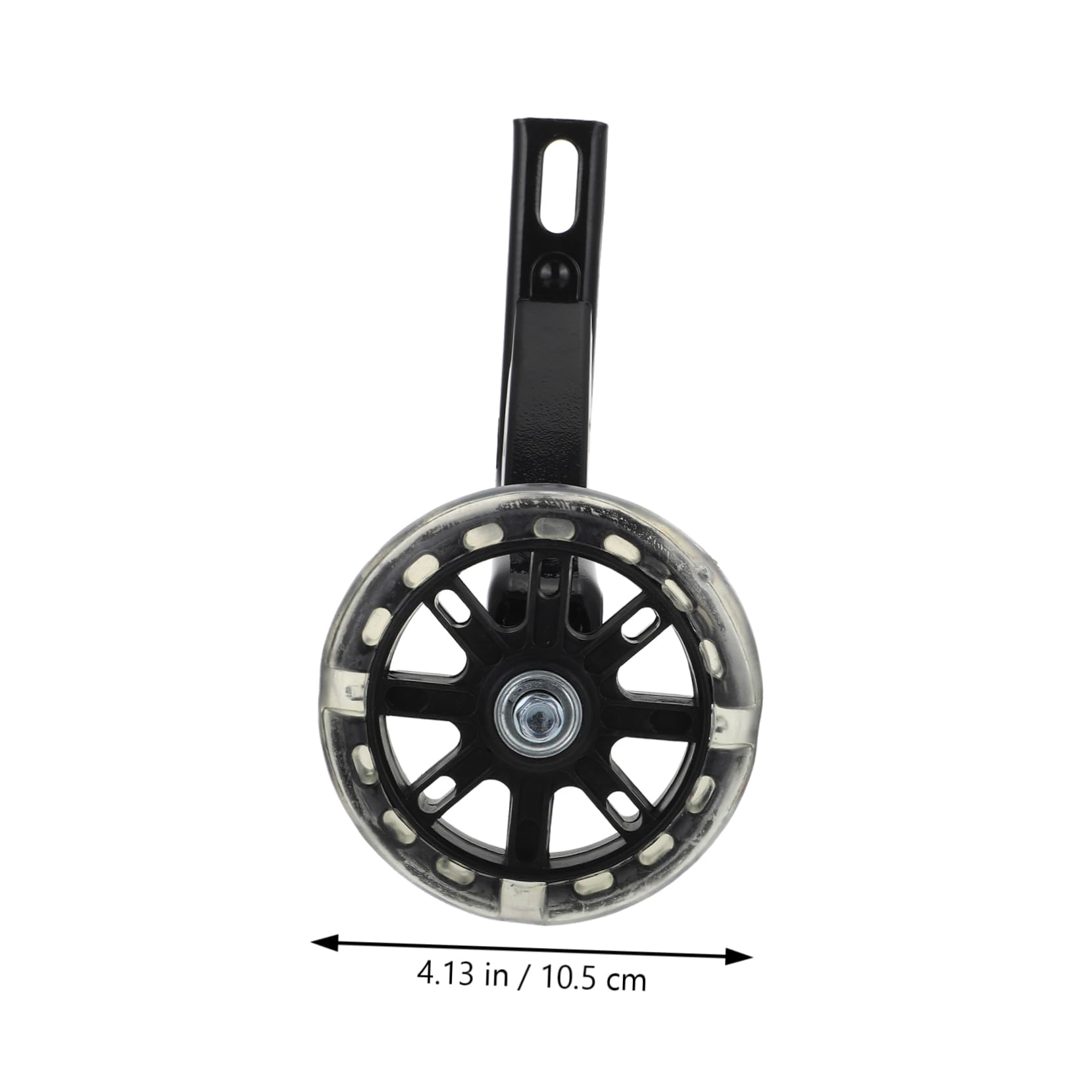 Roues D'entraînement De Vélo Balancier Enfant Vélos Électriques pour Adultes Roues Auxiliaires De Vélo Roues D'entraînement Silencieuses Vélo pour Tout-Petits Black PU