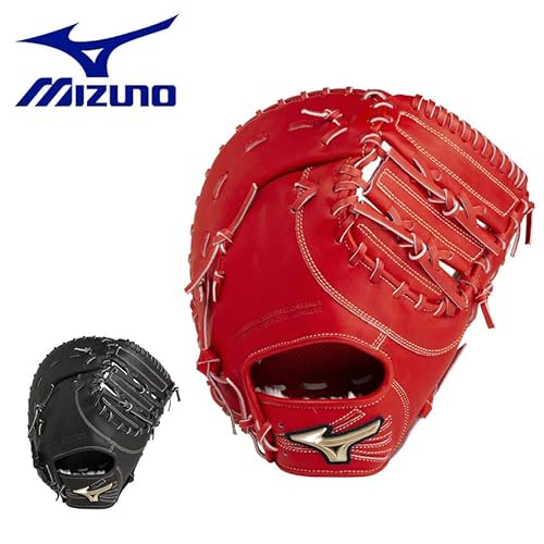 MIZUNO(ミズノ) 軟式用 グローバルエリート HSelection02＋(プラス)一塁手用TK型※グラブ袋付 (1ajfr22400) 09ブラック 左投げ用 2枚目