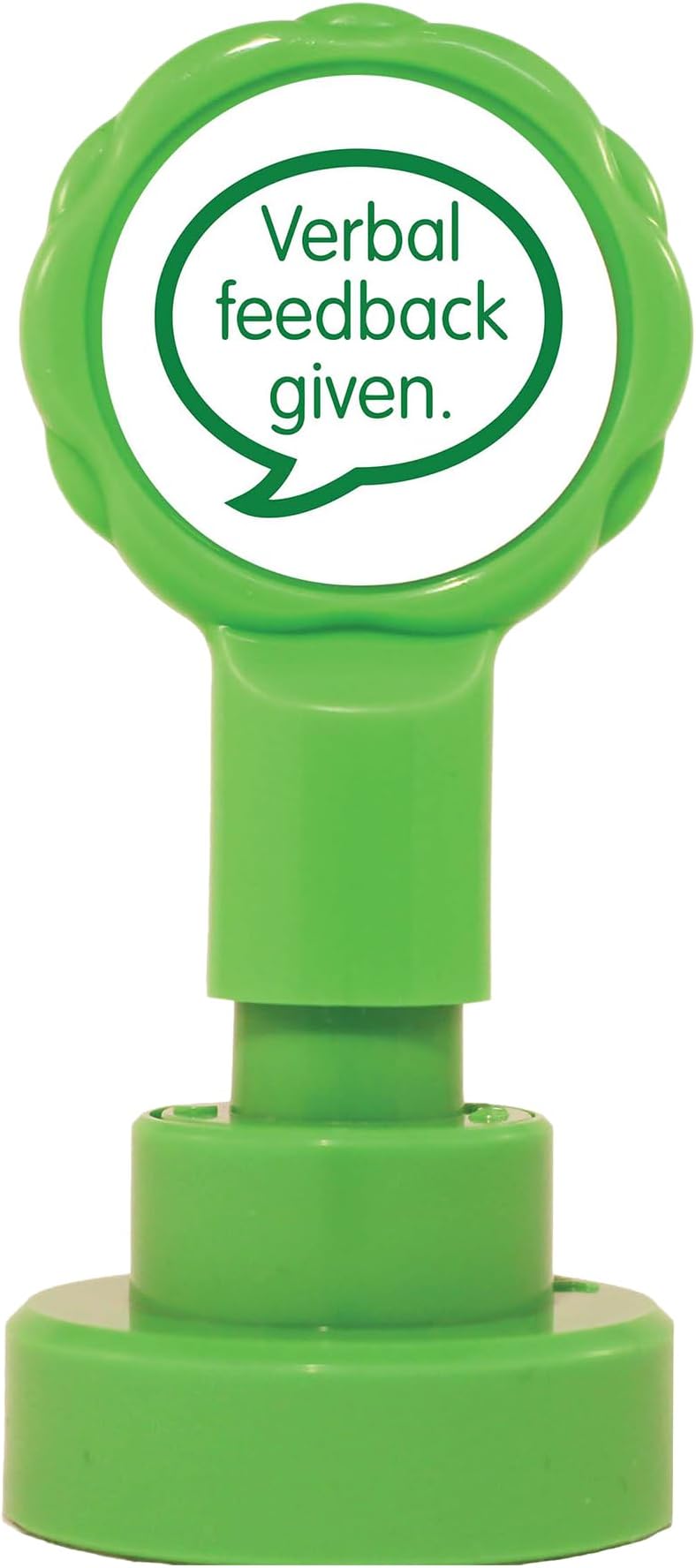 Xstamper Xclamations Verbal Feedback Teacher Stamp (Impression Size: 22mm). Pre-Inked Stamper for Marking School Work, Refillable Ink Stamps with Protective Dome - Genuine Xstamper Self Inking Stamps