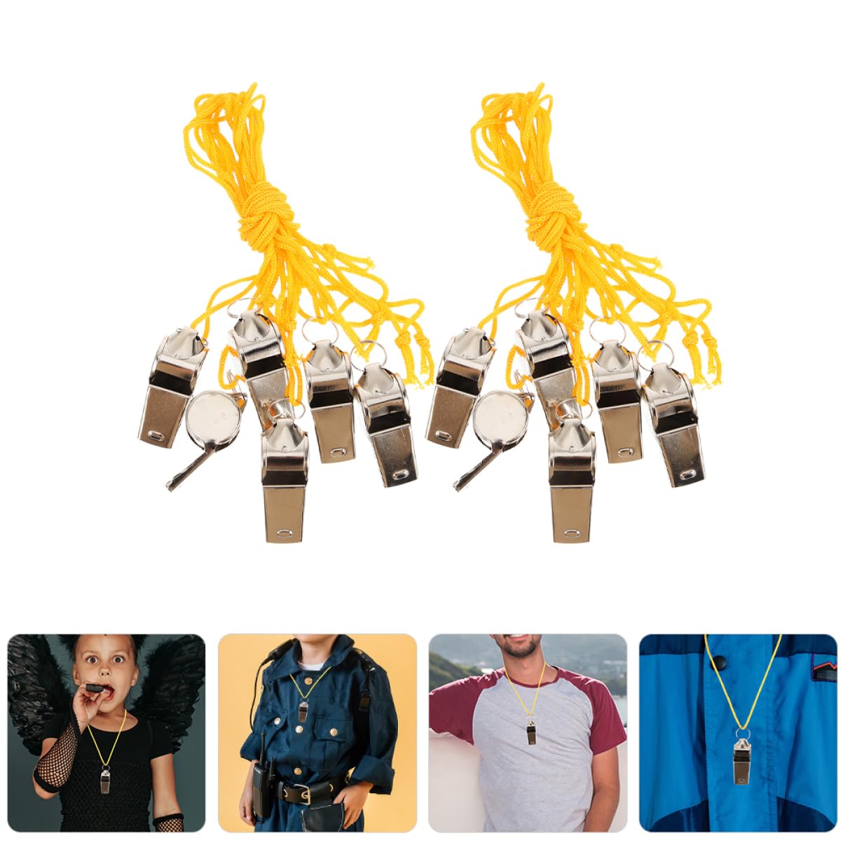 BESPORTBLE Fischietto Sportivo Perni All'aperto Chiaro Espositore Trasparente Perni Artificiali Stand Turbo Fischietto Portatile Fischio per Gli Allenatori Acciaio Inossidabile