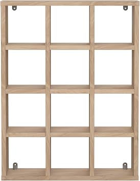 Tvilum 12 Cubby Wall Organizer