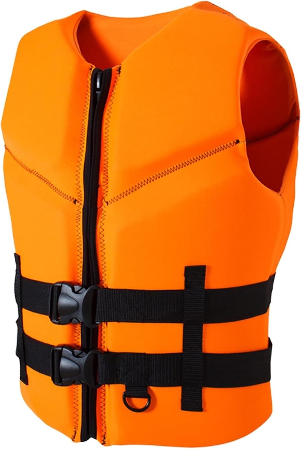Neoprene Water Sports Vest, High Buoyancy Floating Gear, Adjustable Safety Apparel for Kayaking, Swimming, Boating, Adults