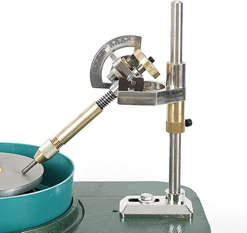 Miniatura 5 de Máquina de facetado de gemas TBVECHI 110V joyería banco de roca pulido máquina de pulir torno de banco Herramientas pulidora