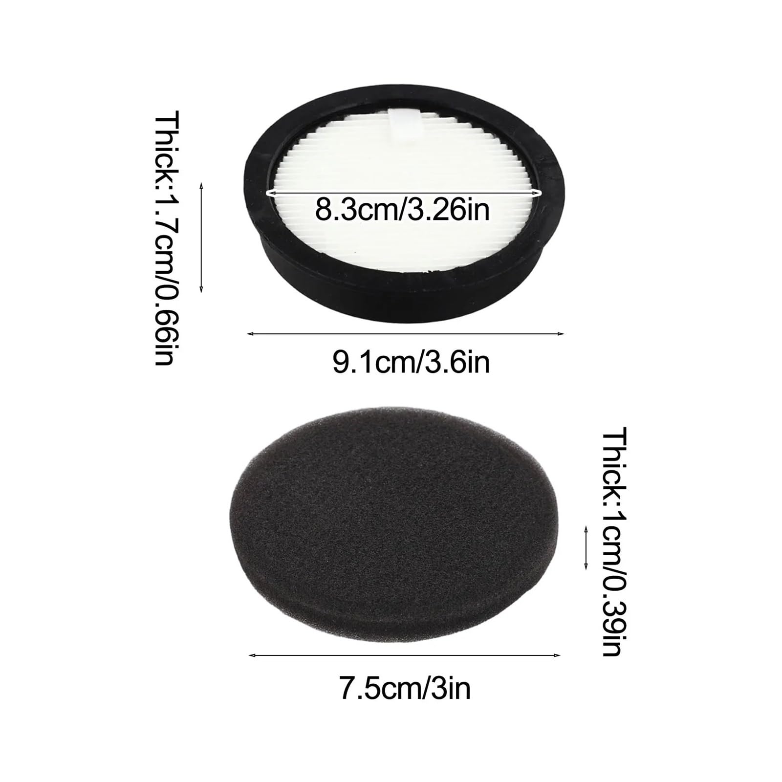 Compatible For Filtro De Aspiradora(4pcs)