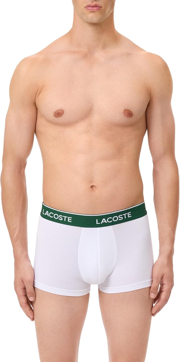 Lacoste mens Cotton Stretch Essentials Trunks, 5-pack (Amazon Exclusives) - Image 2