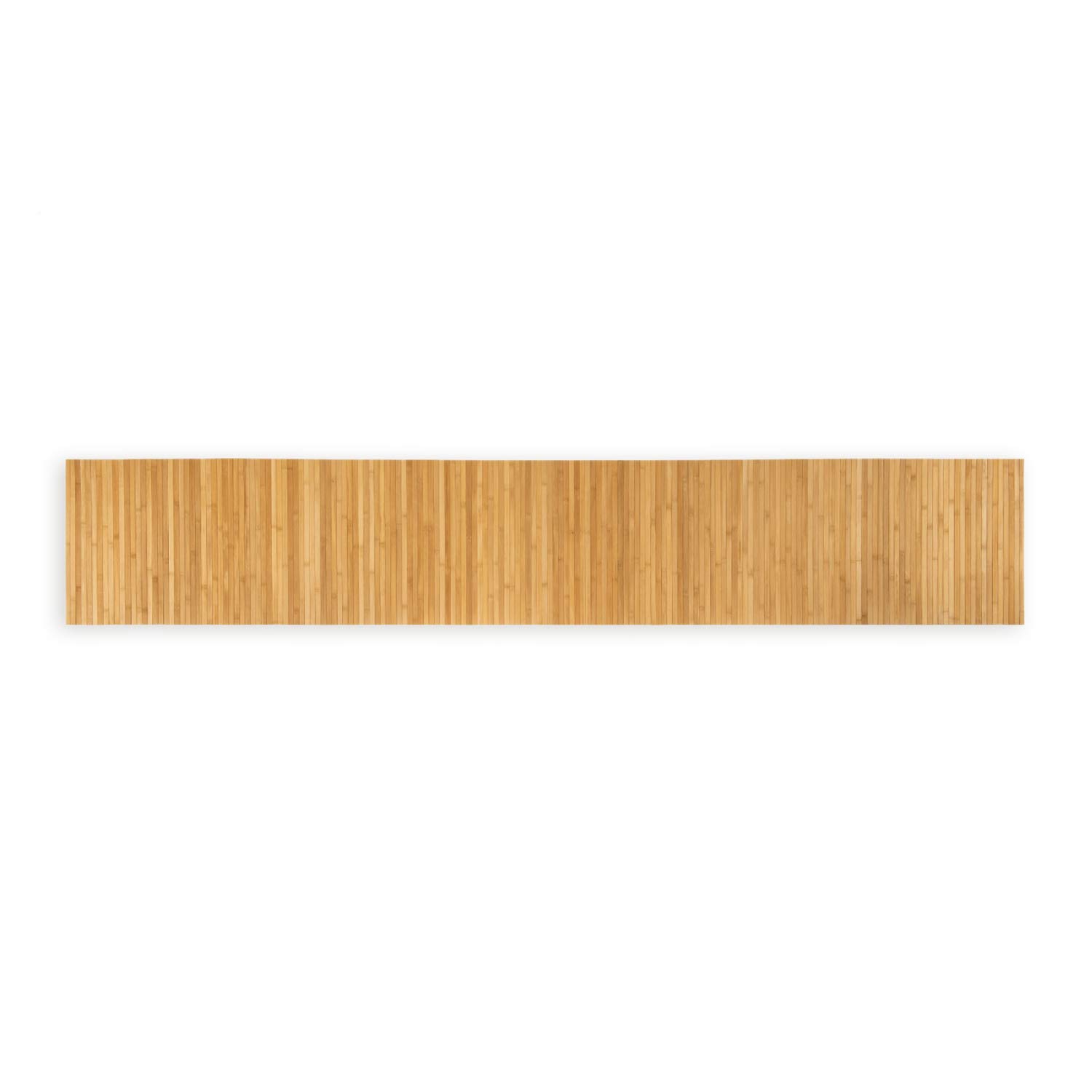 WohnDirect Tapis en Bambou Durable 50x280 - Tapis de Bain - Tapis de Bain antidérapant - 100% Bambou Surface - Tapis de Douche