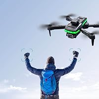 Fabater FPV Drón 4K HD Dupla Kamerával, WiFi 1080P Összecsukható Quadcopter Kezdőknek, Gesztus Vezérlés, Akkumulátor és Táska 9