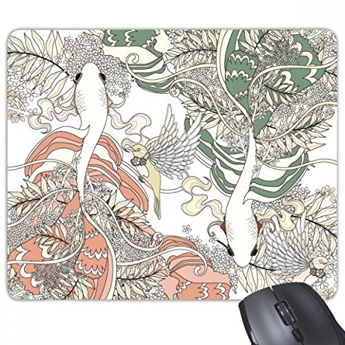Tapis de souris jeu rectangle en caoutchouc beatChong rouge vert carp