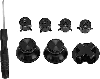 Pro コントローラー用ゲームコントローラーボタン ABXY 十字ボタン ゴム製導電性パッド、Switch Pro コントローラーとの互換性、取り付けと取り外しが簡単