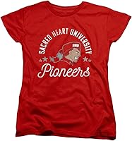 Vista 301 de LOGOVISION Colección oficial de camisetas para mujer con diseño de mascota universitaria