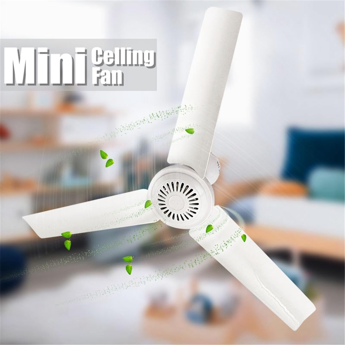 Ventilatore da soffitto USB 5 V 50 cm Ventilatore USB portatile Mini USB Appeso Ventilatori da tenda da campeggio per gazebo esterno Ventilatore a soffitto alimentato a batteria Design