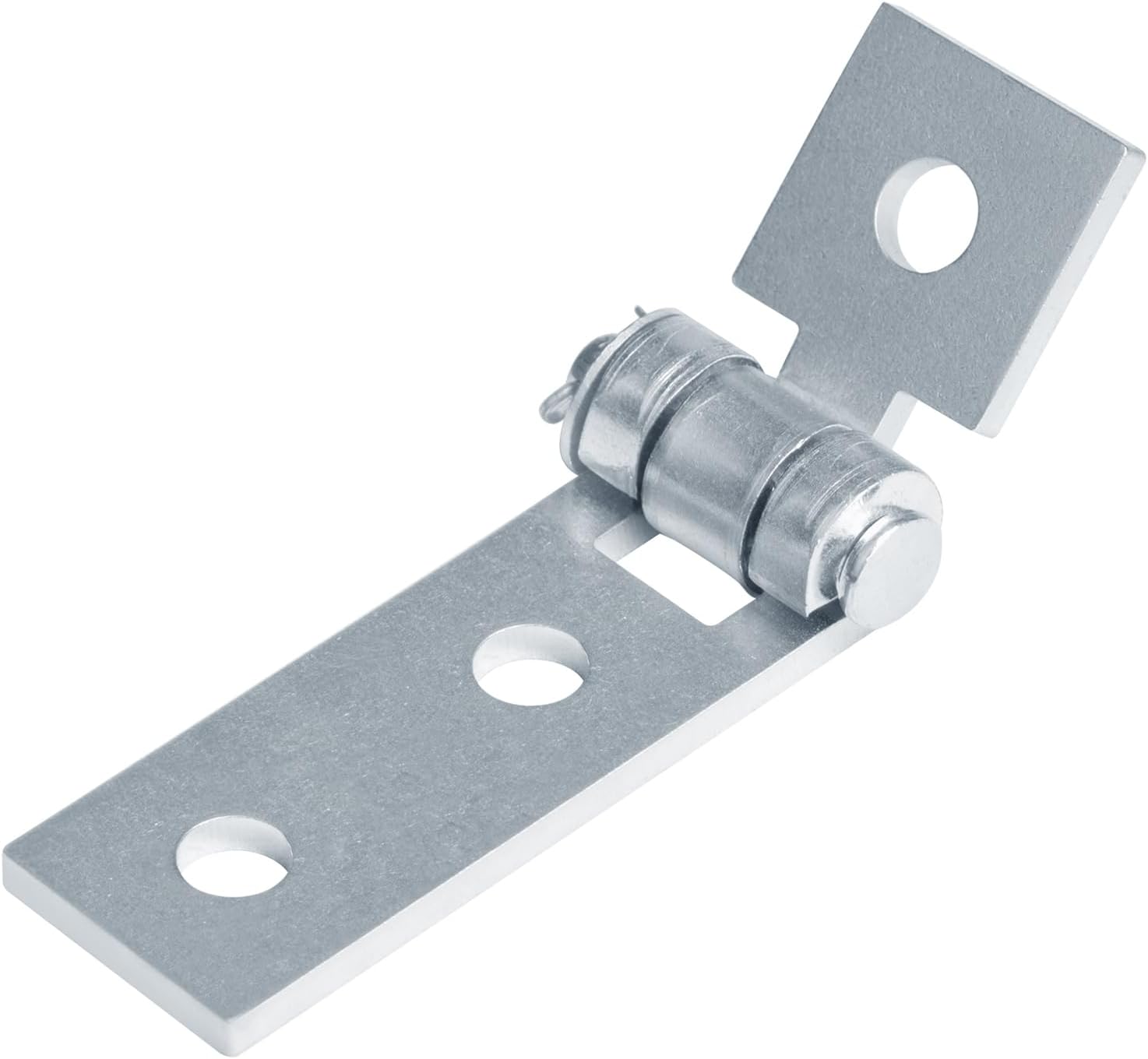 6 Pack 3 Hole Adjustable Hinges, 1-5/8" Strut Channel Bracket Fitting, 7/32" Thick