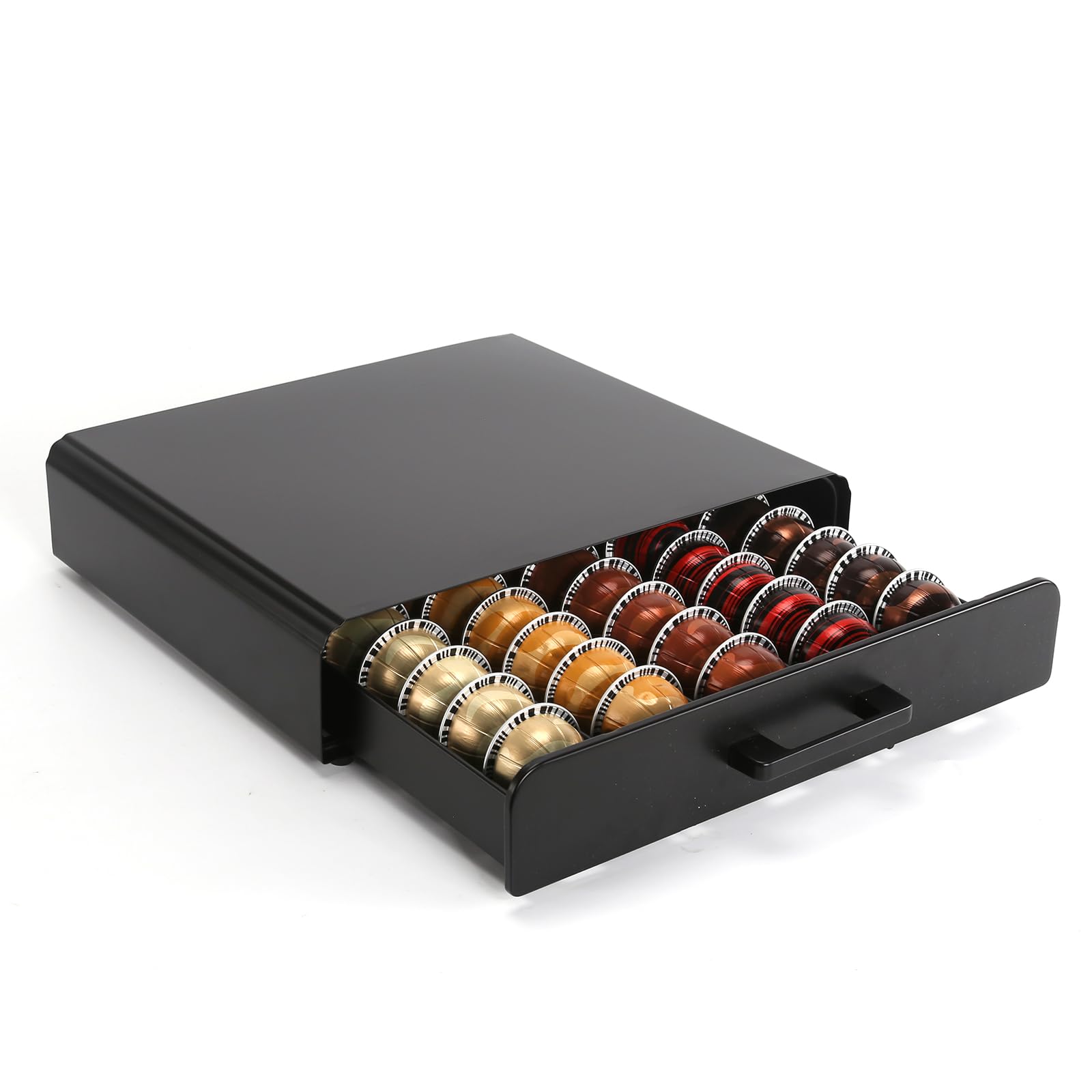 Koffiecapsulehouder, koffiecapsulelade voor het opbergen van Nespresso-kapsels Koffiecapsulehouder, koffiecapsulelade voor het opbergen van Nespresso-kapsels