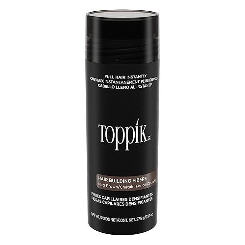 Toppik - Fibras de construcción de cabello de 097oz rellena el cabello fino o fino cabello instantáneamente más grueso y de aspecto más completo 9