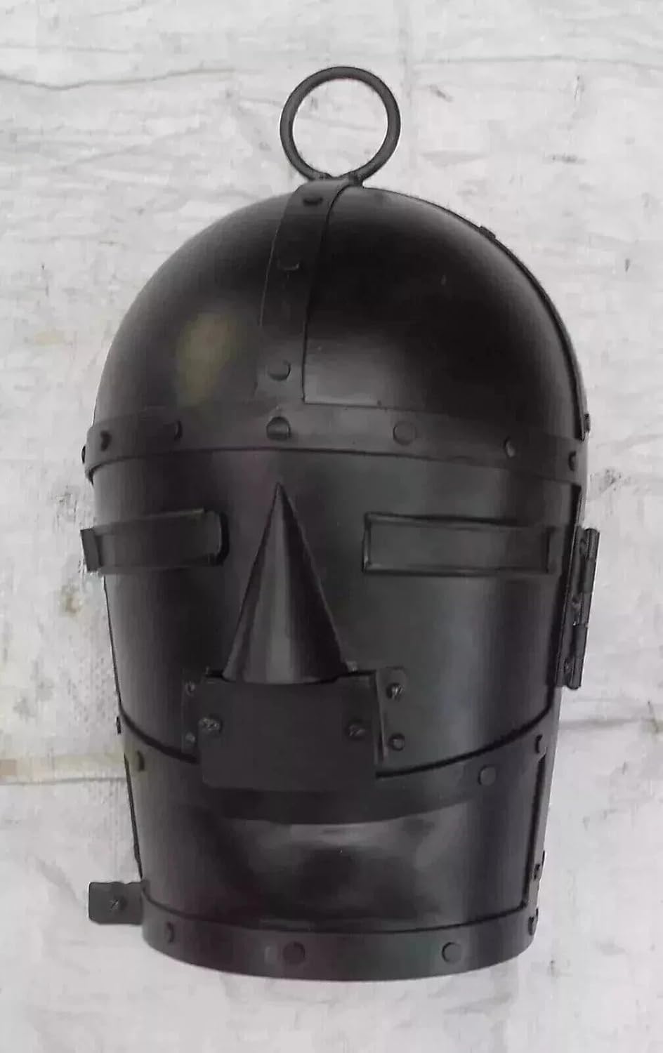 MEDIEVAL TORTURE FACE HELMET & MASK-MEDIEVAL TORTURE FACE HELMET
