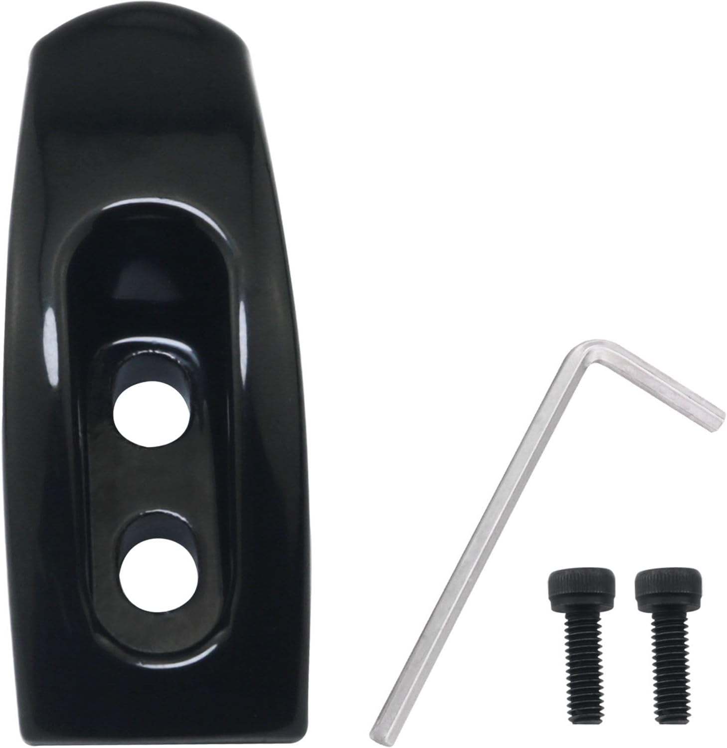 Black Scooter Front Metal Hooks Durable Aluminum Alloy Folding Hooks ABS Hanger Accessories