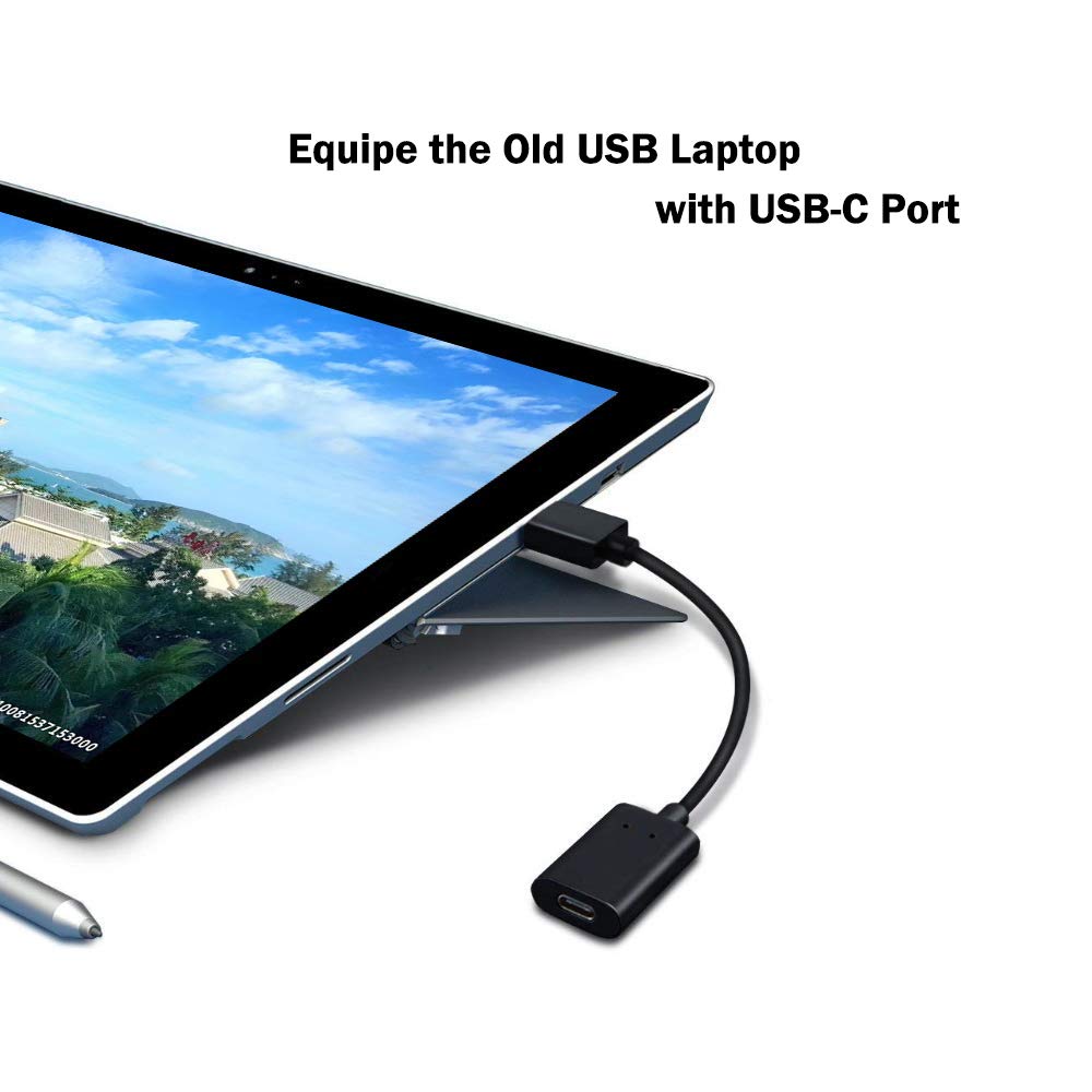 USB-C Auf USB 3.0 A Adapter – Für Datenübertragung (bis 5 Gbit/s) & Schnellladung (3A/5V), Kompakt
