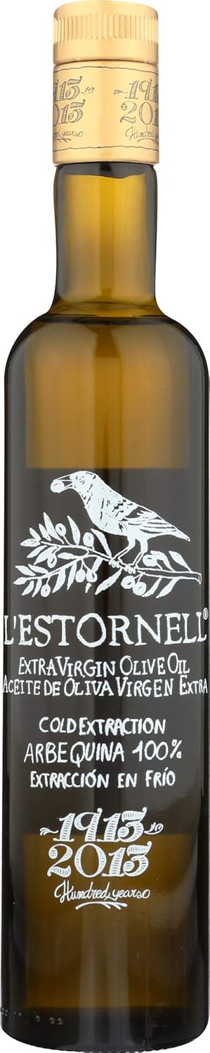 L ESTORNELL Extra Virgin Olive Oil Arbequina Cold Extraction, 16.9 FZ