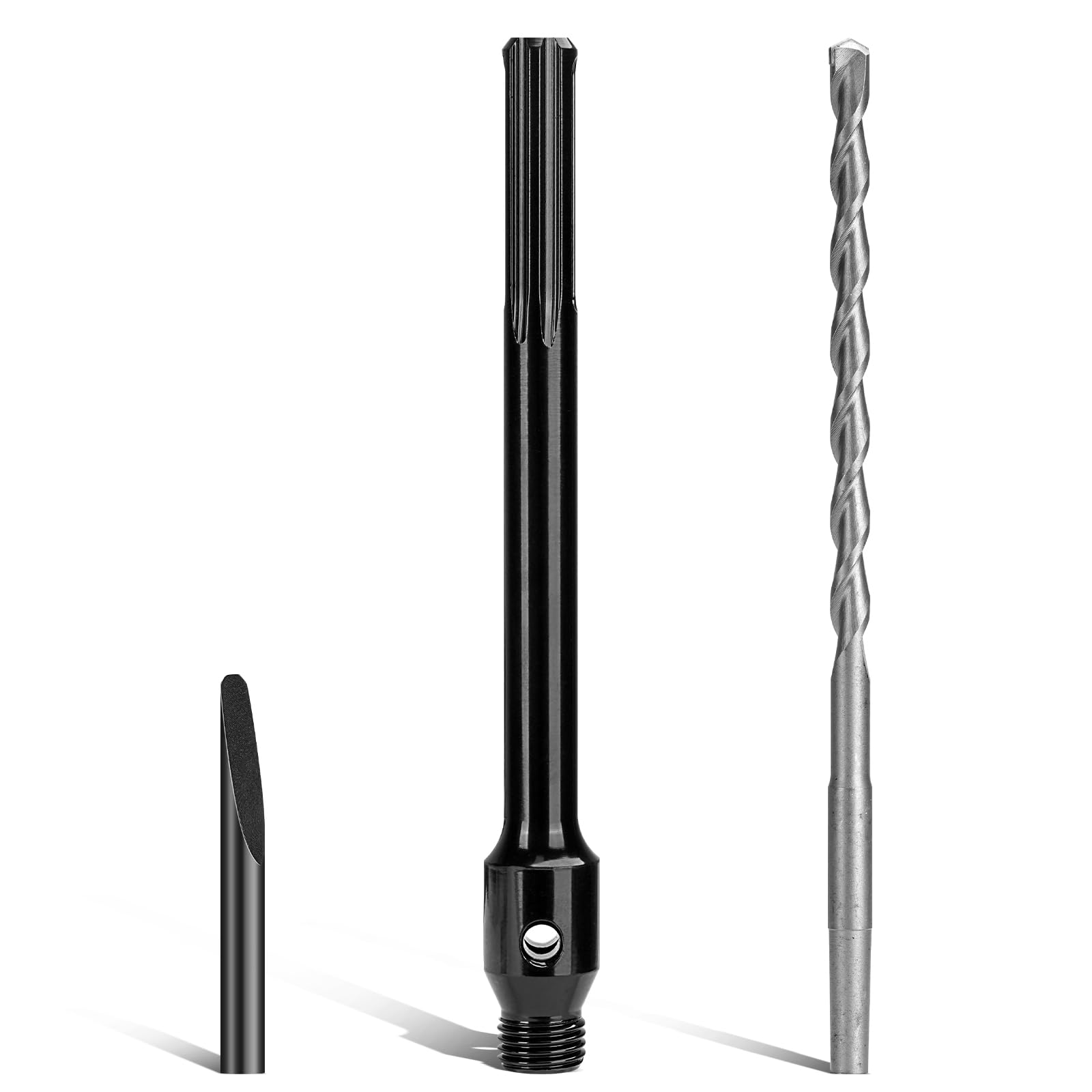 M22 Couronne Diamantée Ø 162mm Longueur Totale 200mm, Foret à Carotter de Carottage Turbo avec Adaptateur SDS Max 110mm, Scie Cloche Trépan Diamant pour Béton Maçonnerie Pierre Ponce Calcaire Plaques