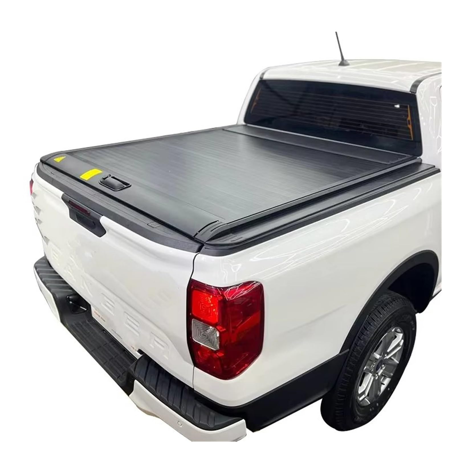 Copertura Bagagliaio Privacy Cappelliera Copertura Cassone Pick-up con Saracinesca Avvolgibile Retrattile per Colorado per Canyon per Silverado per Sierra(Manual Lock 1)