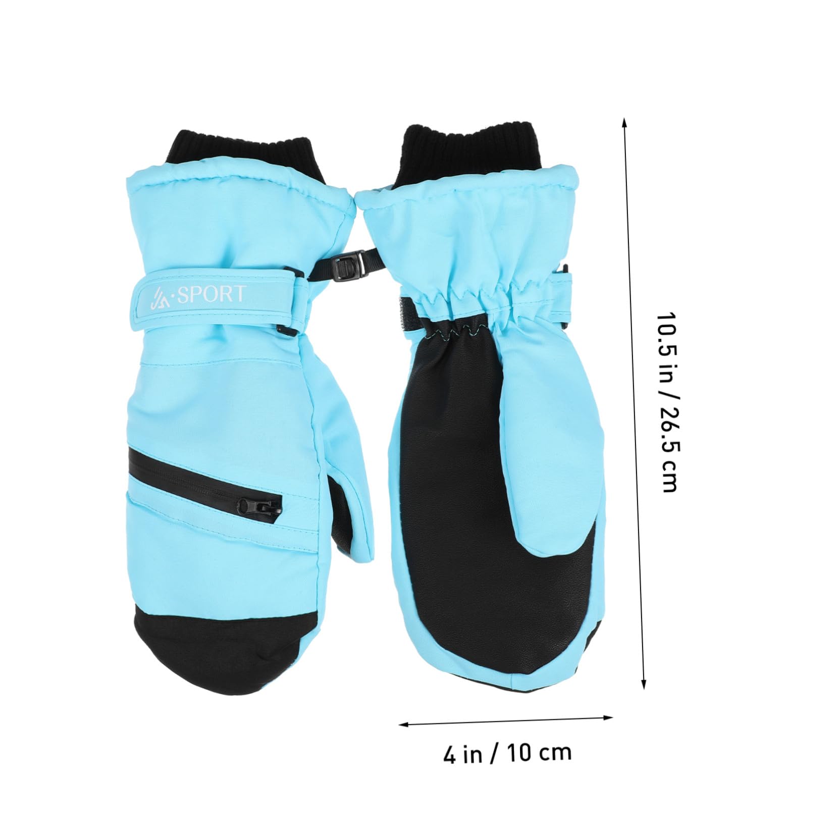 Toyvian Guanti Sci Invernali Impermeabili e Antivento Guanti Termici Caldi con Touchscreen Xl Resistenti all e Vento per Sport Invernali e Quotidiano