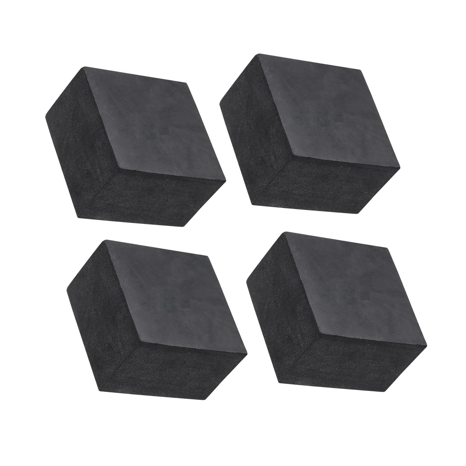 TA-VIGOR 4Pcs Rubber Anti Vibration Pads, 50mm x 50mm x 30mm (LWT) – Heavy Duty Non-Slip Isolation Mats for Washing Machine, Air Conditioner, Compressor, Dryer and HVAC Equipment