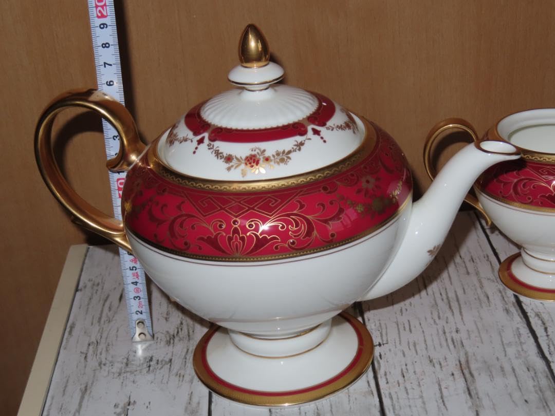 Amazon | ノリタケ100周年 ティーポットとおまけ クイーンズヘリテージ