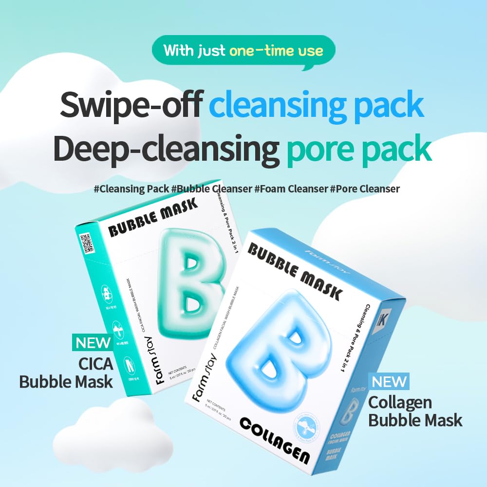 Amazon.com : Cica Facial Wash Bubble Mask, Korean Pore Cleanser