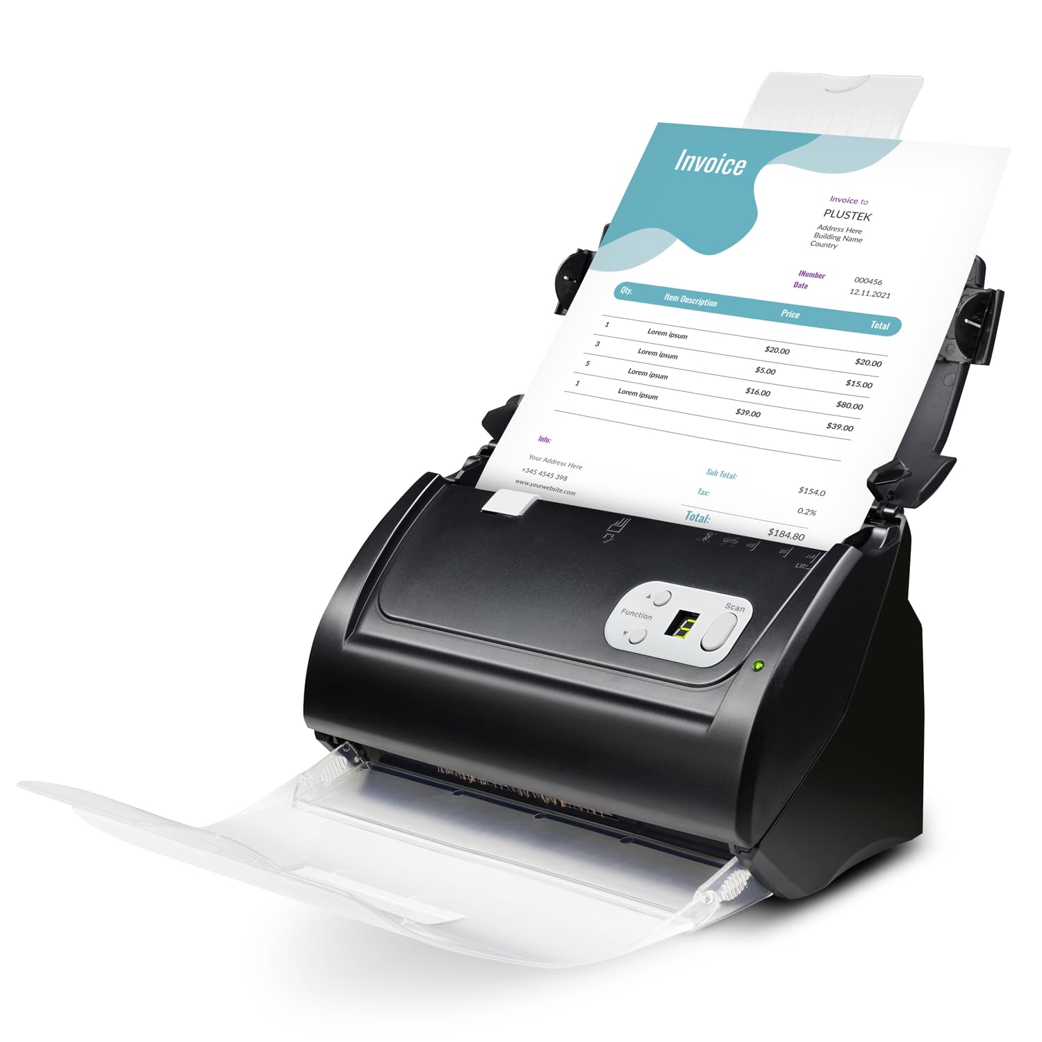 Plustek SmartOffice PS288 Plus Duplex Dokumentenscanner