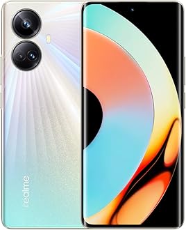 realme 10 Pro+ RMX36126 Dual-SIM 256GB ROM + 12GB RAM (Only GSM | No CDMA) Factory Unlocked 5G Smartphone (Hyperspace Gold) - International Version