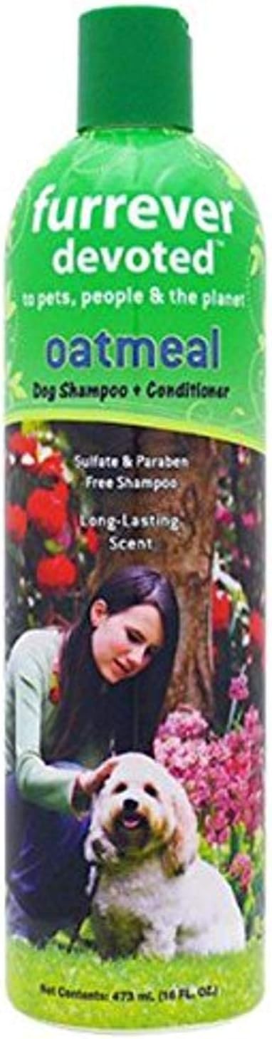 Furrever Oatmeal Shampoo and Conditioner for Dogs, 16 Ounces
