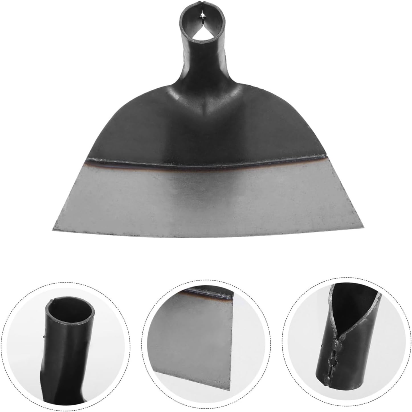 Yardwe Replacement Garden Hoe Head Durable Manganese Steel Tool for Weeding Soil Preparation and Cultivating Farms and Gardens Versatile Gardening Essential for Effortless Soil Loosening
