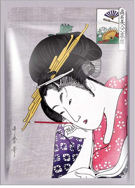 MITOMO JP002-A-0Facial Face Mask Paper Sheet Japan Skin Care Brightening Moisturizing Refining Arbutin+Lithospermum Essence Mask Nature made Freshly packed Japan Face Mask 10 pieces