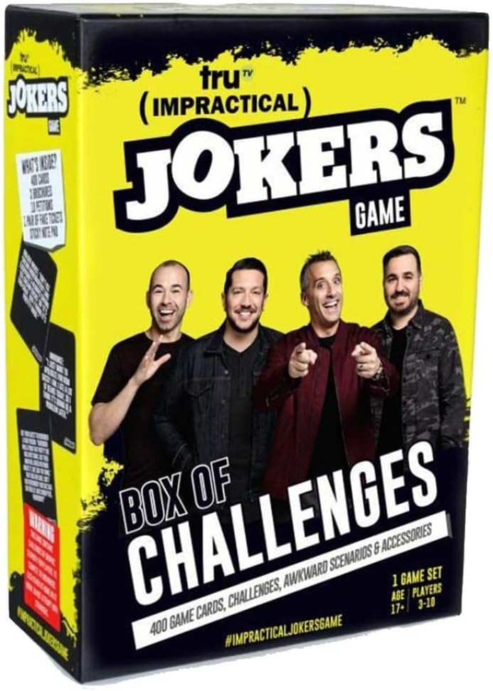 Wilder Games Impractical Jokers: The Game - Box of Challenges (17+)