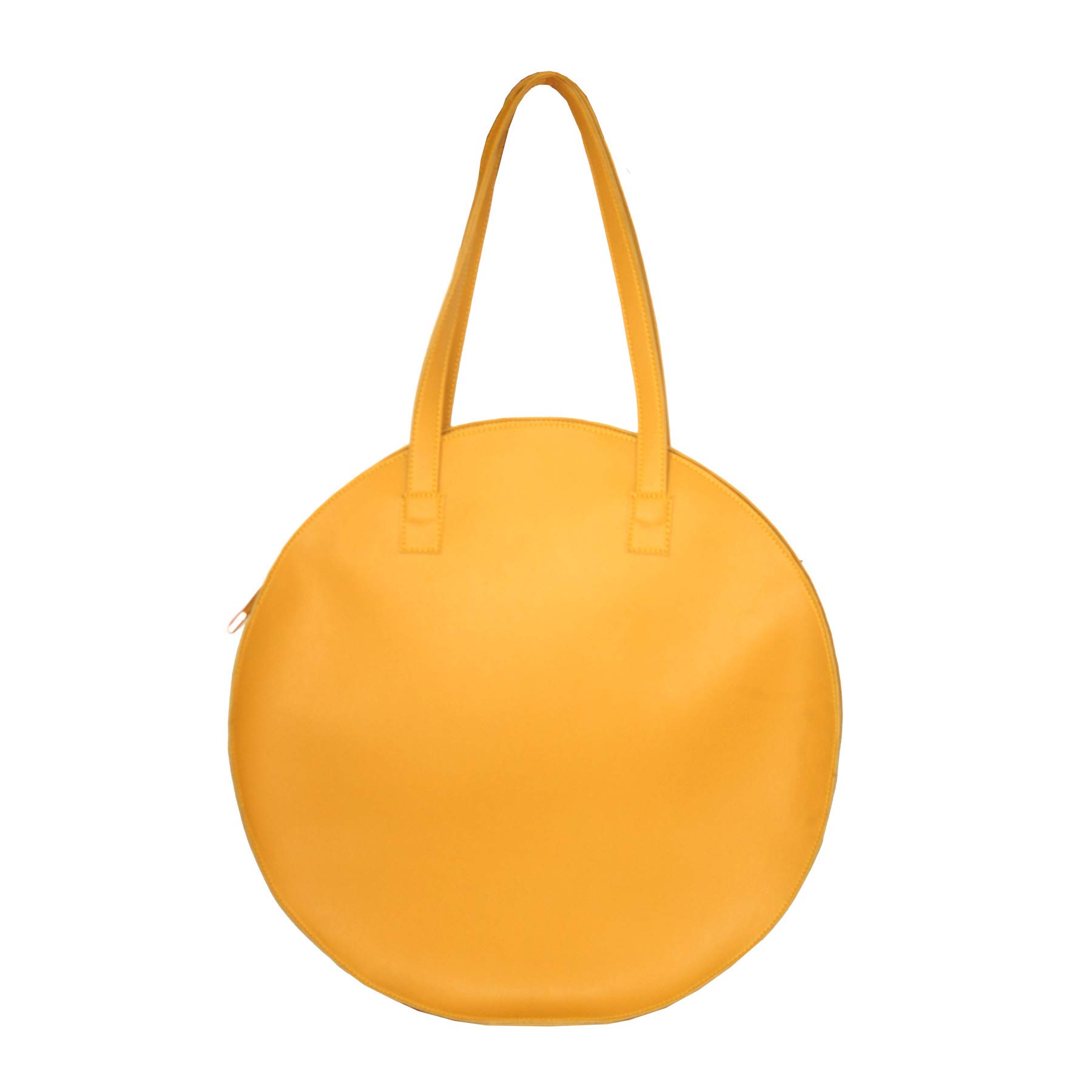 FIZZA Dusty yellow Full Moon Totes with front pocket and inner pockets