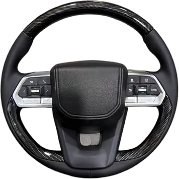 Compatible With Toyota Elfa Carbon Fiber Peach Wood Steering Wheel Assembly Master Sea Lion HIACE 20 30 SeriesStyle B