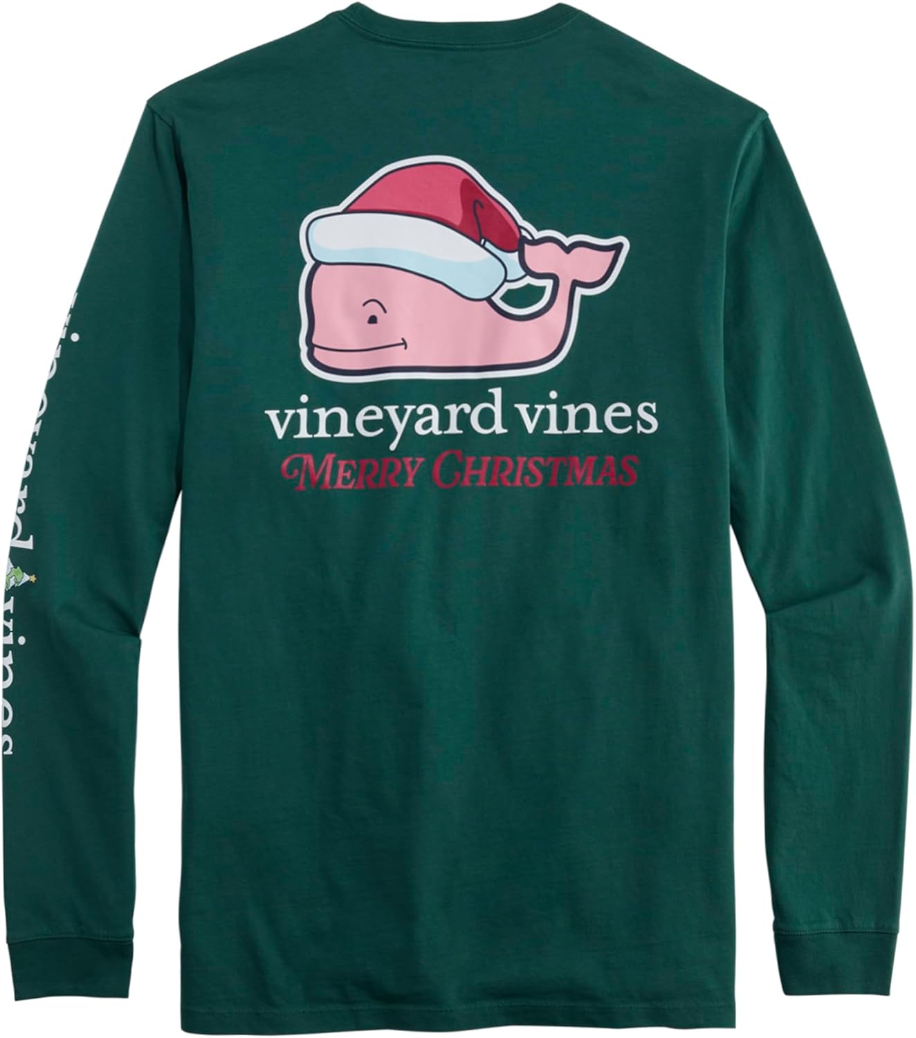 vineyard vines Mens Santa Whale Long-Sleeve Pocket Philippines Ubuy