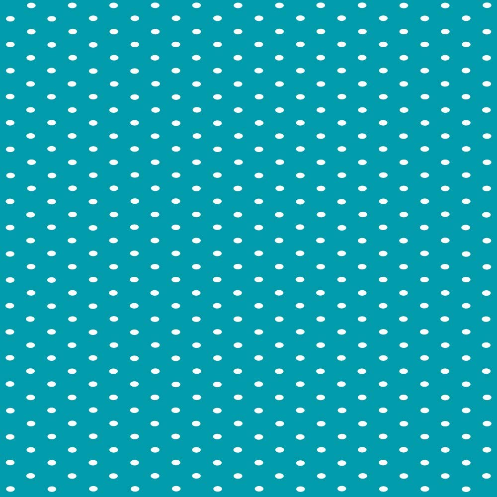 d-c-fix(17.71" x 59" Roll, Polka Dot Blue) - Self-Adhesive Film, Polka Dot Blue/Petersen Blue, 45cm x 150cm Roll, 346-0628