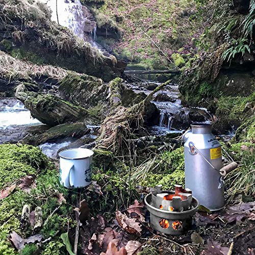 Kelly Kettle Trekker 20 oz. Anodized Aluminum (0.6 LTR) Rocket Stove