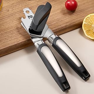 1 Pcs Manual Can Opener with Ergonomic Handle