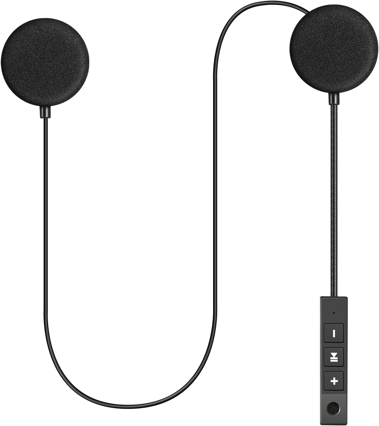 Motorcycle Helmet Bluetooth Headset Outdoor Hands-Free Speaker Bluetooth 5.3 EDR Wireless Motorcycle Headset Automatic anwser High Sound Quality Headphone(Earpiece Thickness: 0.55 in)