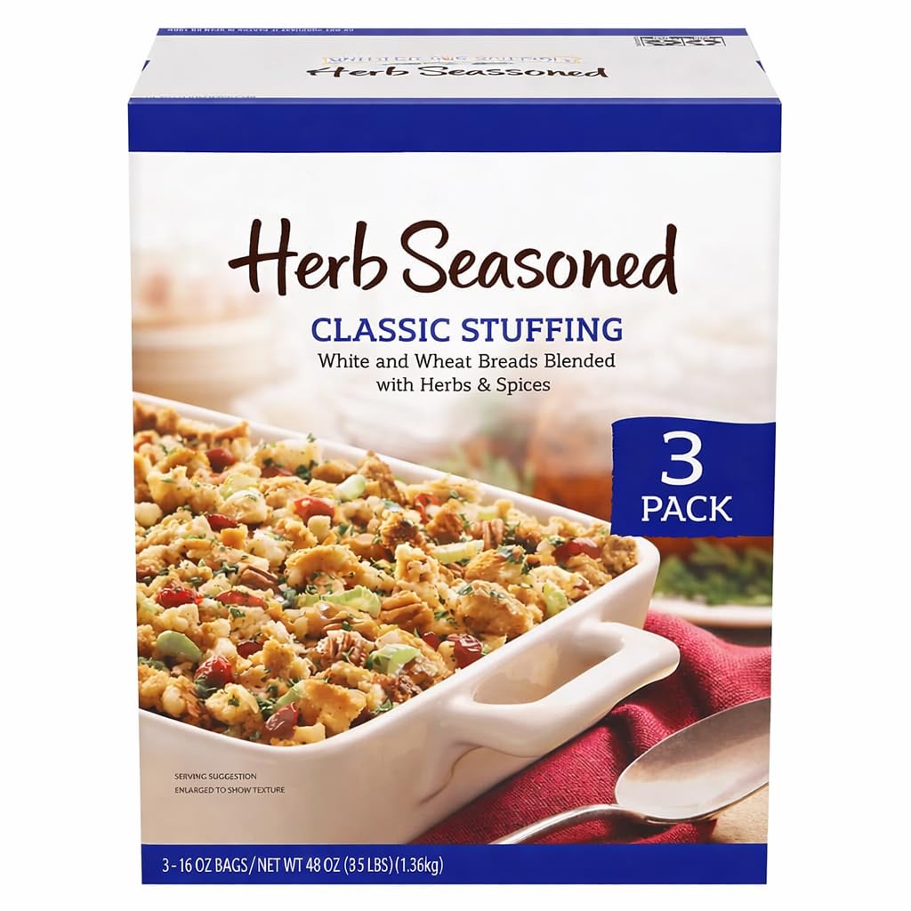 Peperidge classic~staffing Farm Herb Seasoned Stuffing, 16 oz., 3 Pack (48 Ounce(2 Pack))