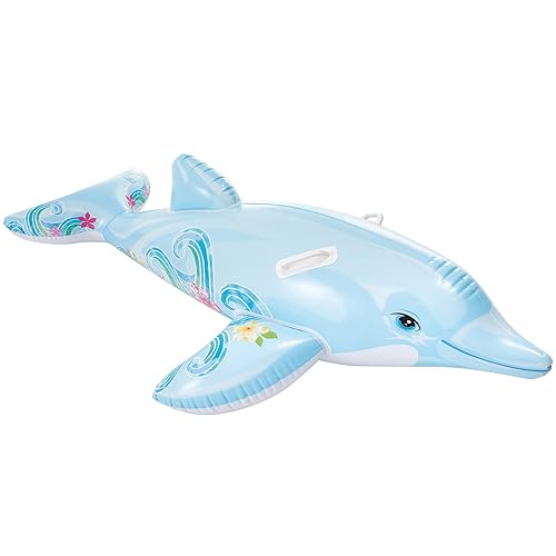 Intex Childrens Inflatable Ride On Lil Dolphin Swimming Pool Fun