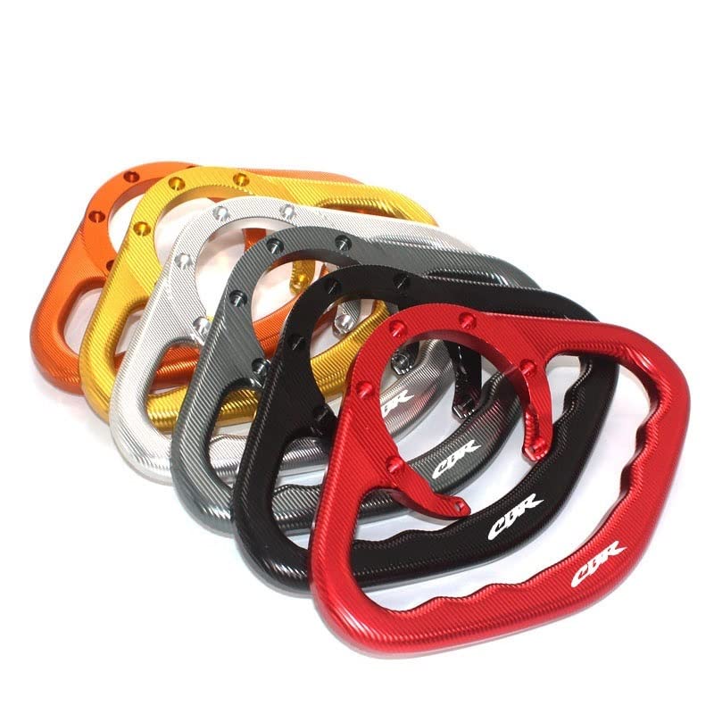 VACSAX Asas de Mano for pasajeros, manija de Barra de Agarre de Tanque for Honda CBR 600RR CBR600RR 600RR 2003-2013 2004 2005 2006 2007 2008 2009 F5 (Color : Black)