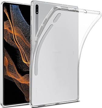 Zeking for Samsung Galaxy Tab S8 Ultra Case, Anti-Scratch Ultra Slim Thin TPU Rubber Soft Skin Silicone Premium Protective Case for Galaxy Tab S8 Ultra 14.6" SM-X900/ X906