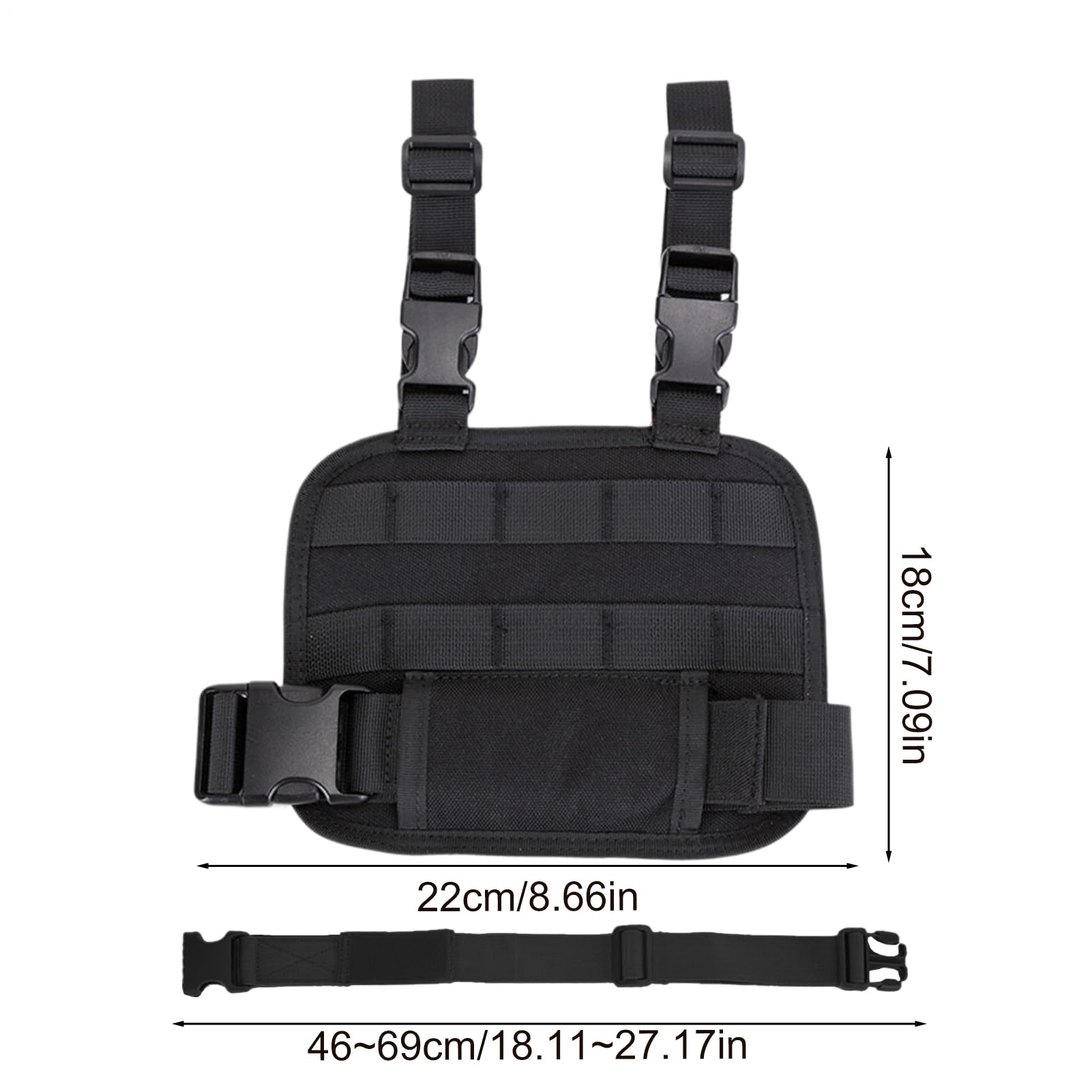 Borsa Porta Attrezzi Da Cintura - Leggera E Compatta Con 8 Passanti | Per Fai Da Te, Roofing E Lavori - Foto 6