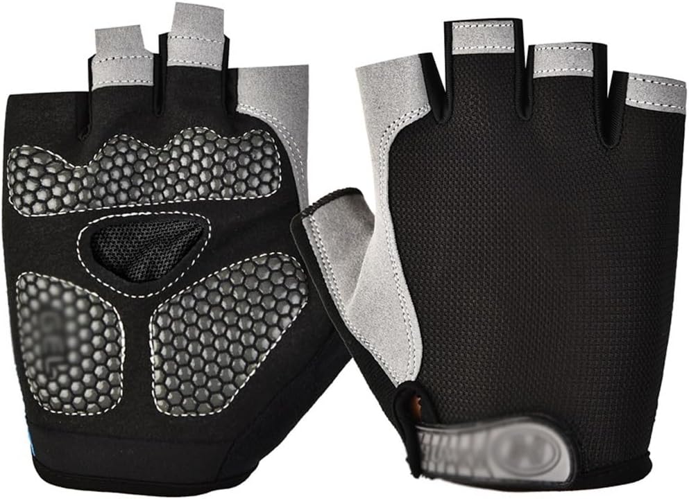 Sports Gloves Outdoor Cycling Fishing Fitness Half Finger Thin Gloves